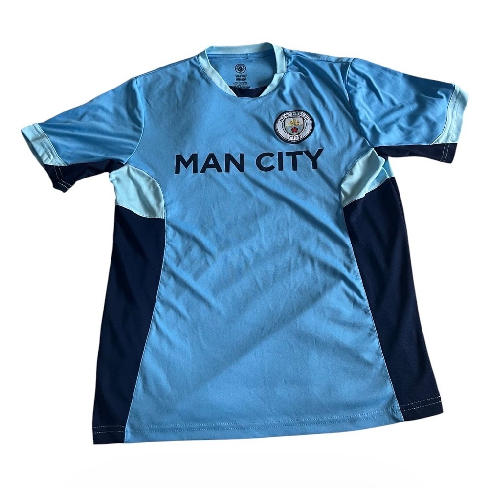 Erling Haaland Manchester City Soccer Football Jersey Mens Medium Blue